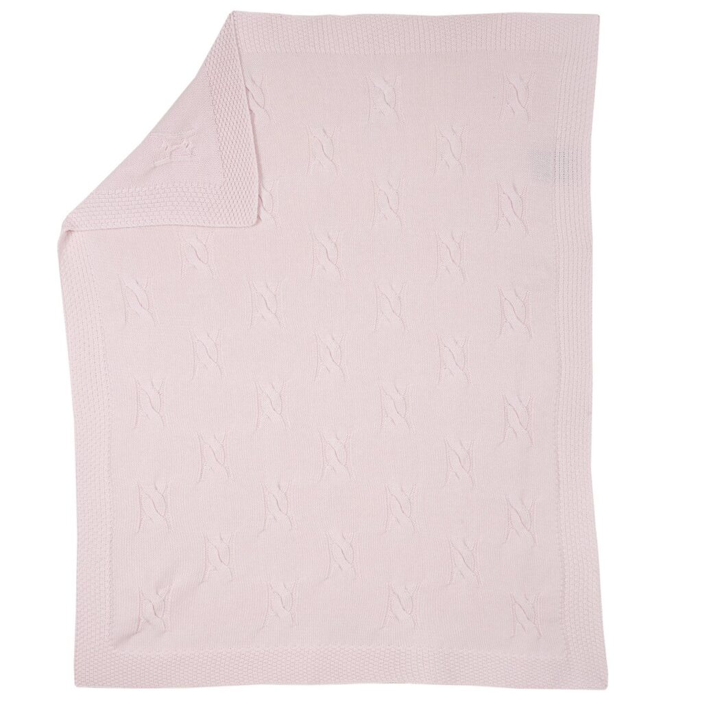 chicco coperta carrozzina in maglia azzurra (copia)
