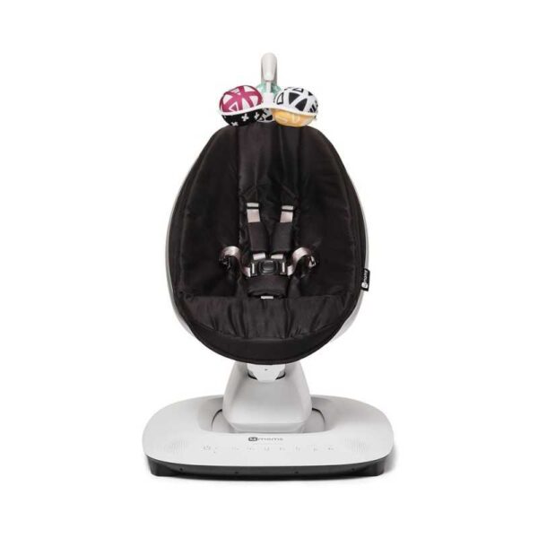 4moms mamaroo sdraietta elettrica per neonati, bluetooth, 5 movimenti unici