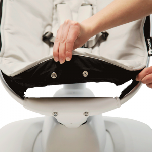 4moms mamaroo sdraietta elettrica per neonati, bluetooth, 5 movimenti unici