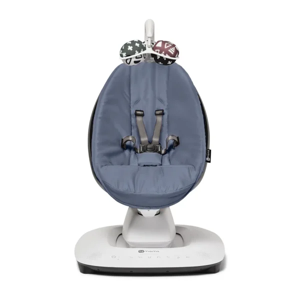 4moms mamaroo sdraietta elettrica per neonati, bluetooth, 5 movimenti unici
