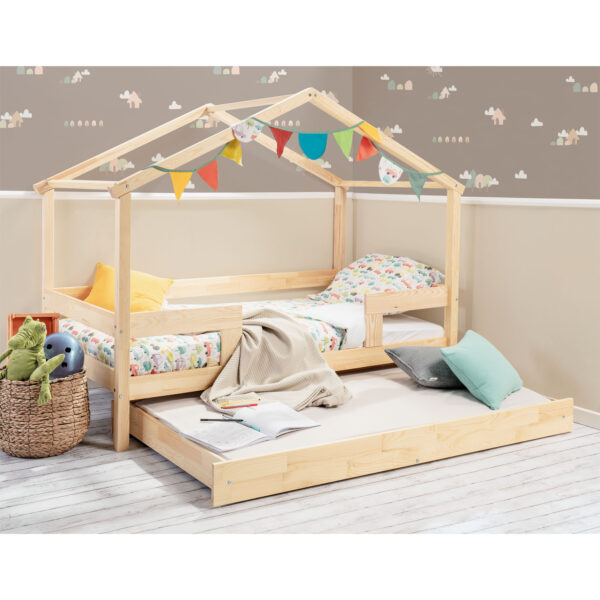 picci letto montessori in legno cottage