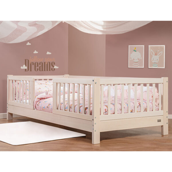 picci letto legno free con sponde e materasso