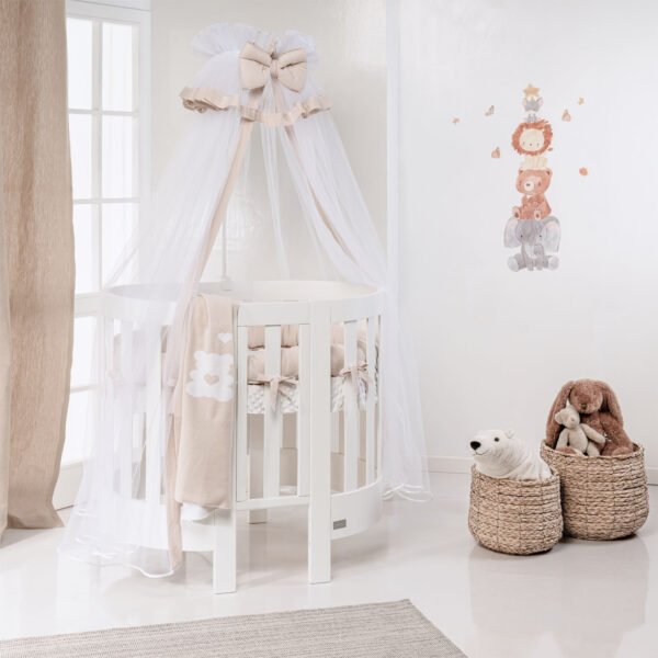 picci kit per trasformazione letto rondò in versione culla completo di materasso