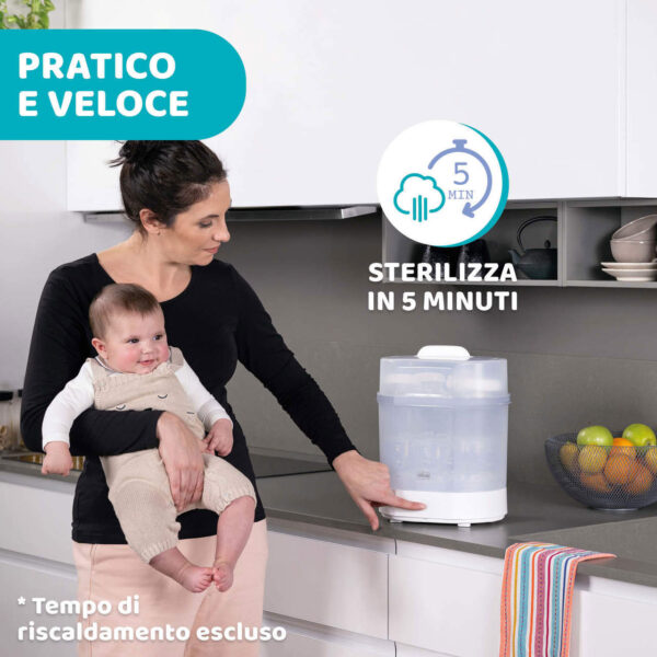 chicco sterilizzatore a vapore