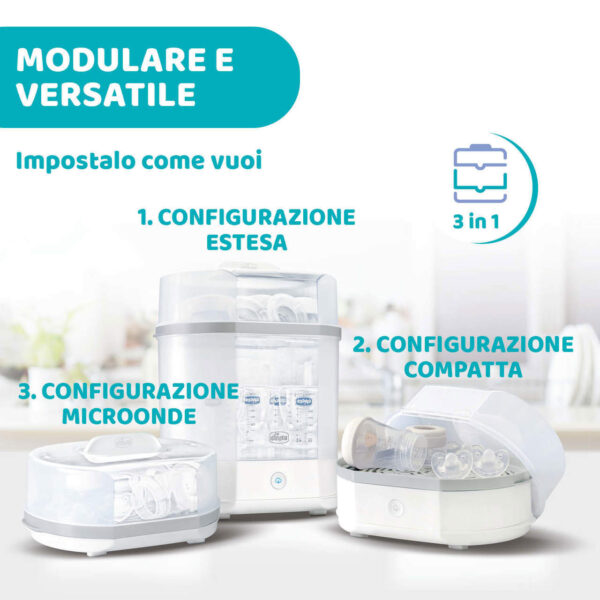 chicco sterilizzatore a vapore