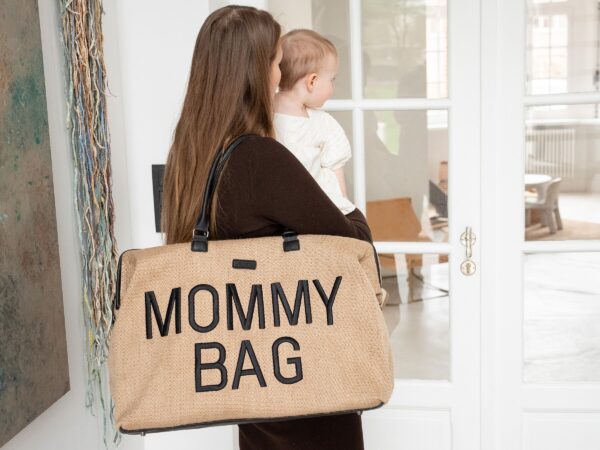 childrhome borsa mommy bag ® rafia