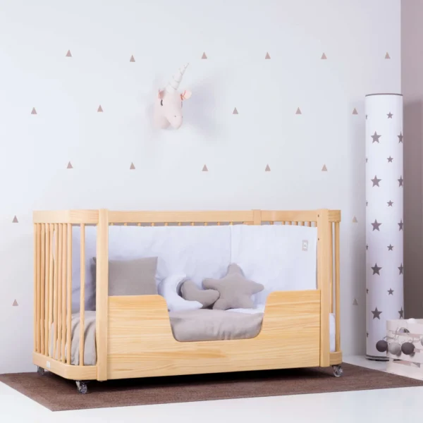 alondra lettino letto bambini (3in1) 70x140 cm legno · crea due nomad
