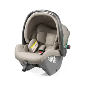 Seggiolino auto PegPerego Primo Viaggio SLK con struttura grigia e imbottitura beige
