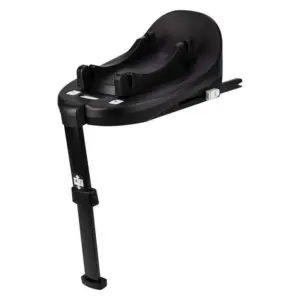 Base per seggiolino auto nera con supporto regolabile